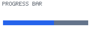 Progress Bar render-only preview