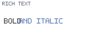 Rich Text render-only preview