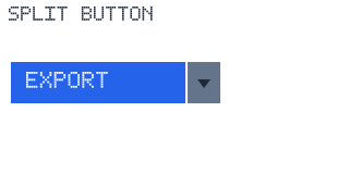 Split Button render-only preview