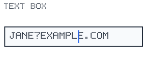 Text Box render-only preview