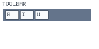 Toolbar render-only preview